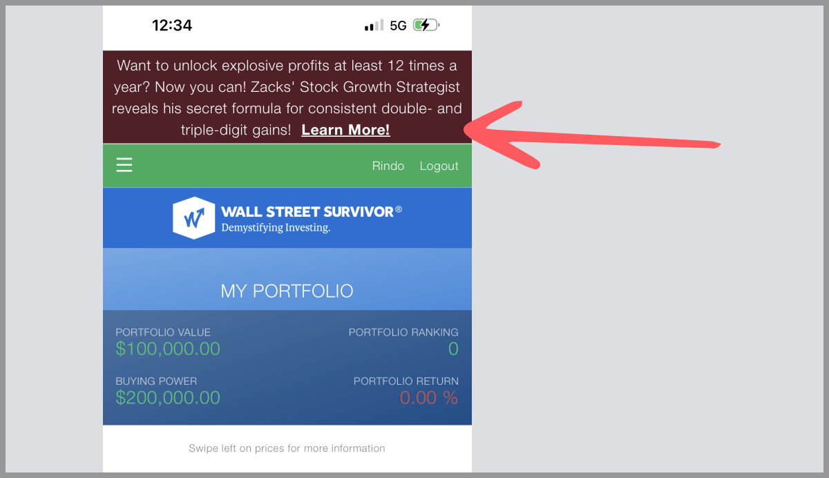 Kā Wall Street Survivor pelna naudu_