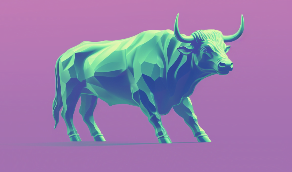 Bull Market Illustration
